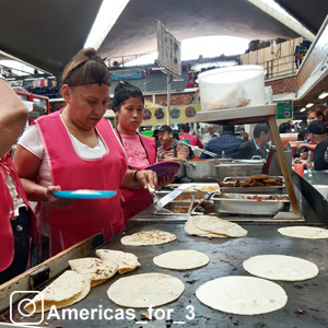 Les petits restaurante sont faciles à trouver au Mexique.